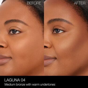 NARS_SP23_LagunaCollection_PDPCrop_OnModel_BeforeAfter_LagunaBronzingPowder_Laguna04, Nars Bronzer