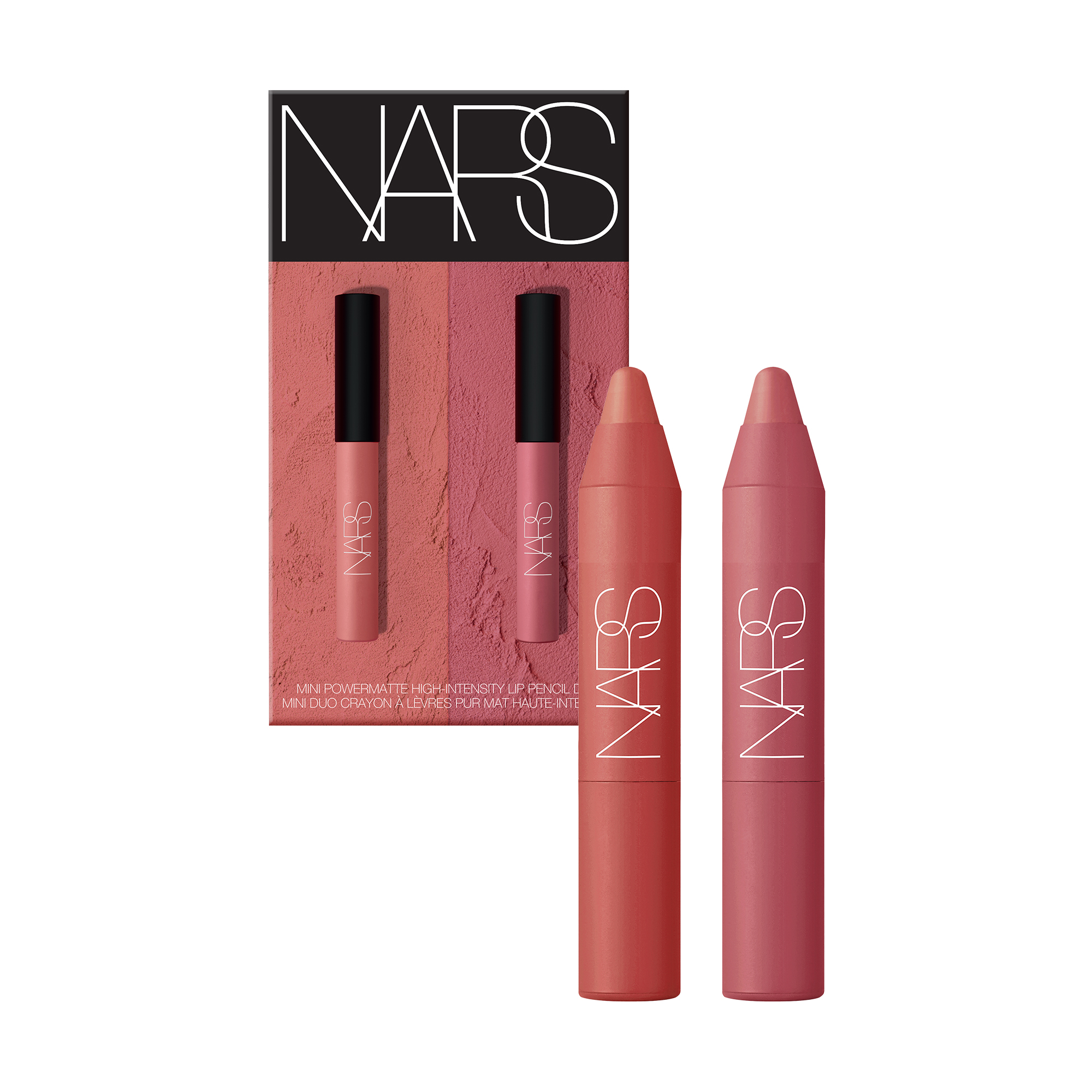 Mini Powermatte High-Intensity Lip Pencil Duo, NARS Sets
