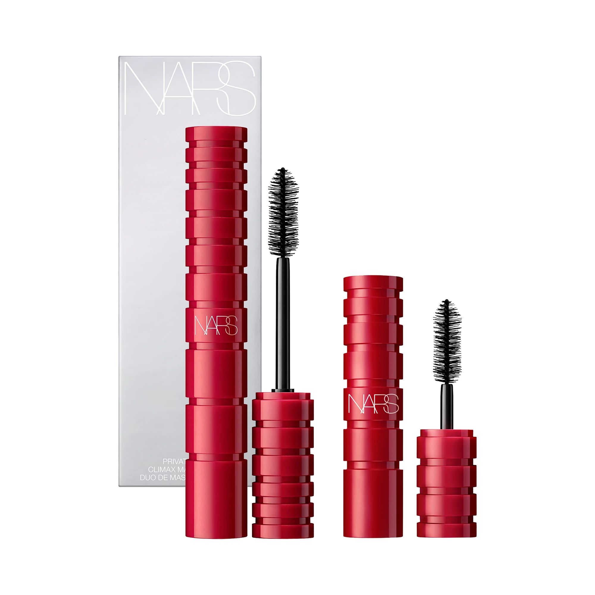 PRIVATE PARTY CLIMAX MASCARA DUO​, NARS Sample Container