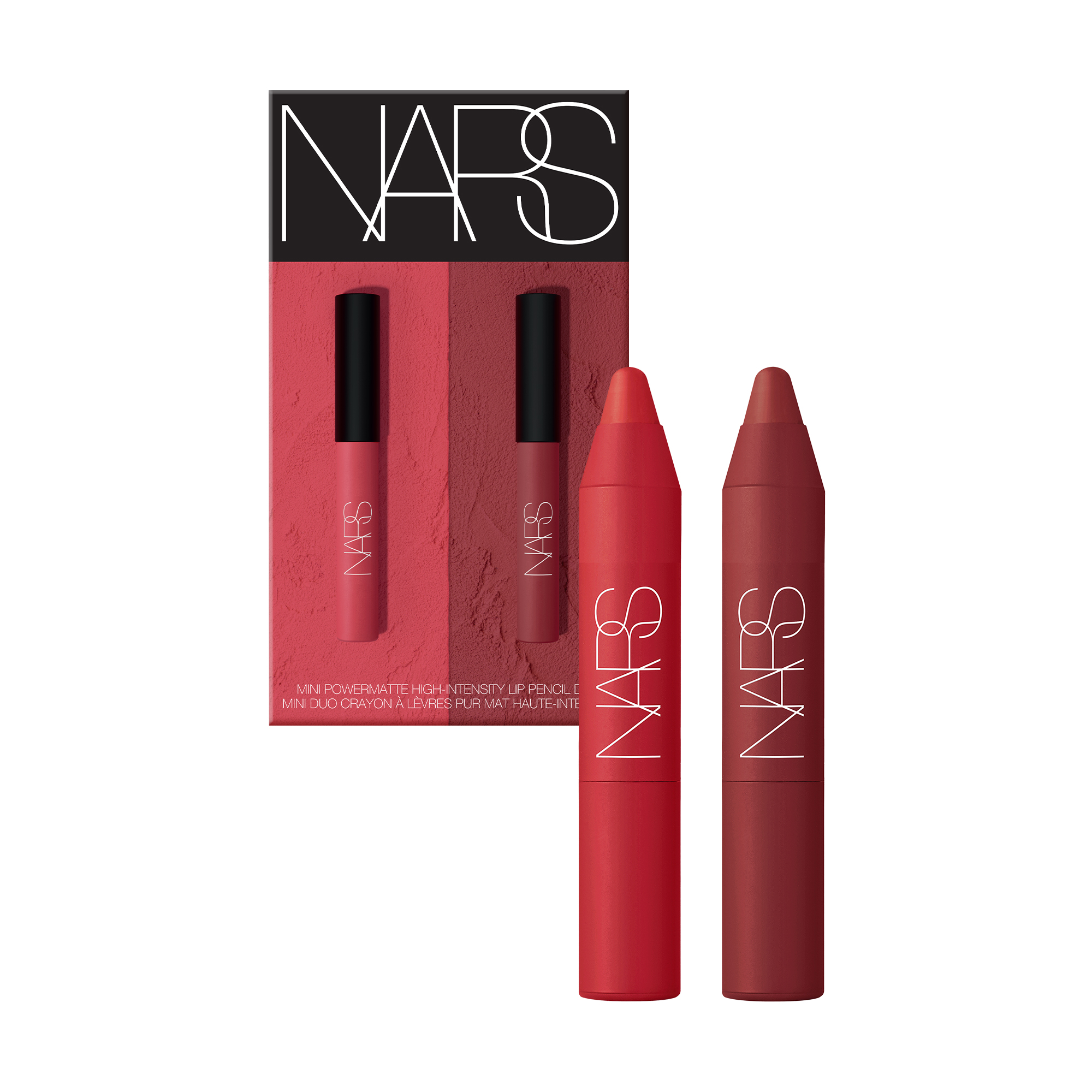 Mini Powermatte High-Intensity Lip Pencil Duo, NARS Sets