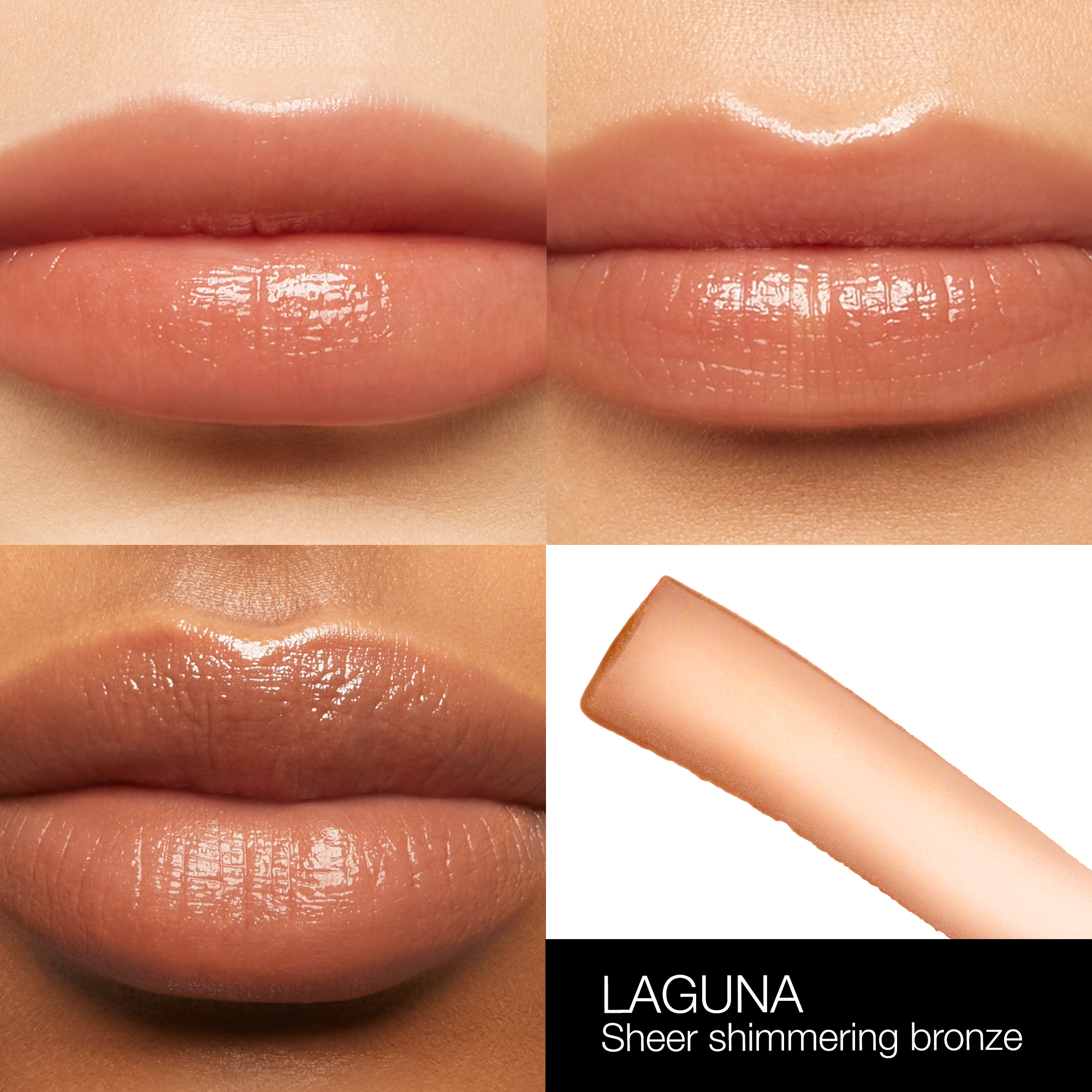 OnModel_Grid_AfterglowLipBalm_Laguna, Nars Laguna Bronzing Collection SU22_AlwaysOn_PDPCrop_OnModel_Grid_AfterglowLipBalm_Laguna, Nars Laguna Bronzing Collection