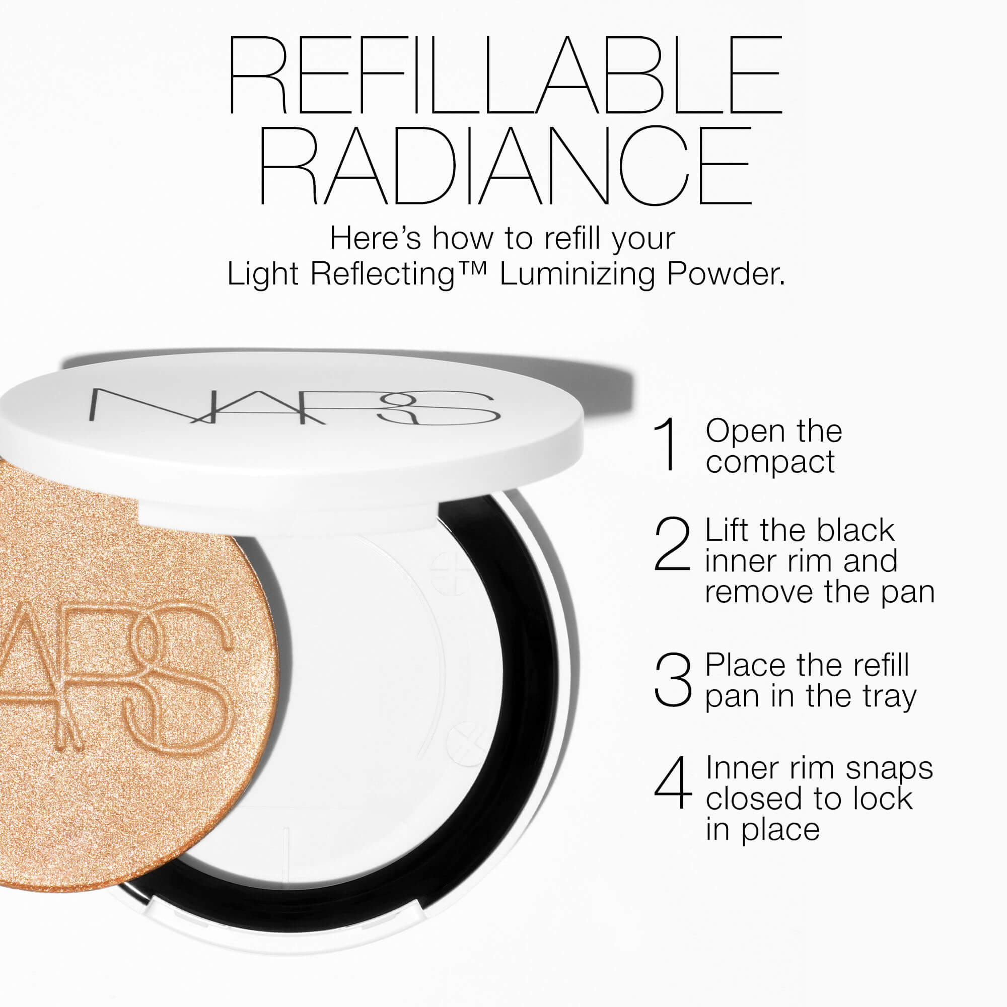 Light Reflecting Luminizing Powder, NARS Powders Light Reflecting Luminizing Powder, NARS Powders
