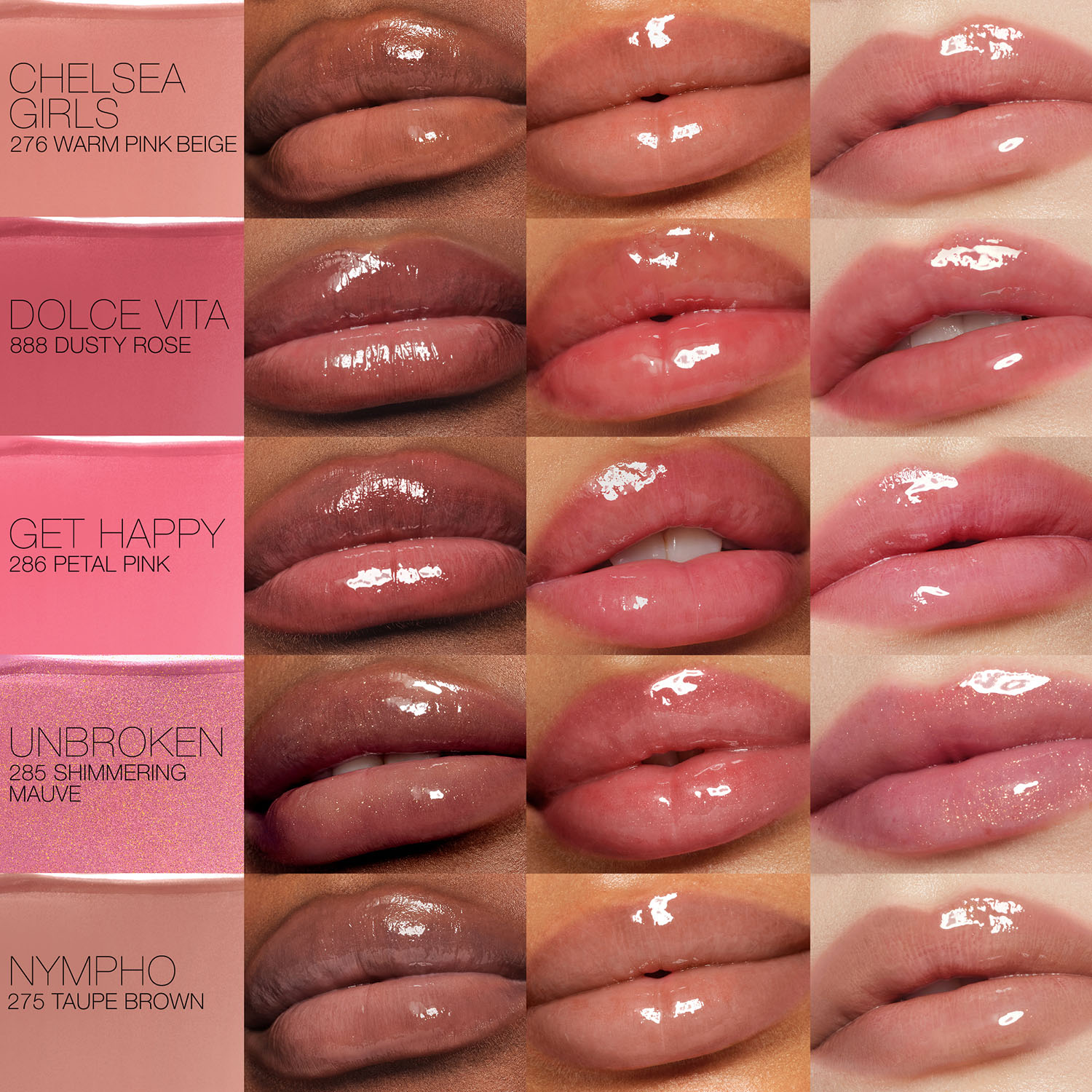AFTERGLOW LIP SHINE, NARS Orgasm Collection AFTERGLOW LIP SHINE, NARS Orgasm Collection