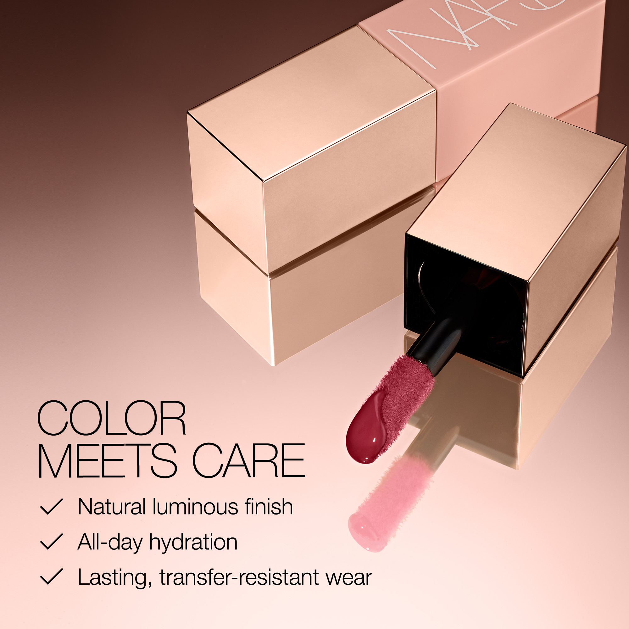 商品画像：NARS Afterglow Liquid Blush Orgasm Shade 02799 Silk Formula 4